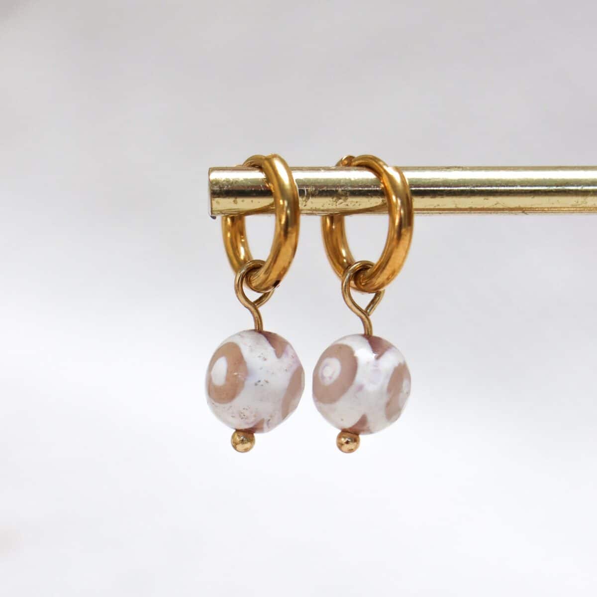 Pebble beach hoop gold