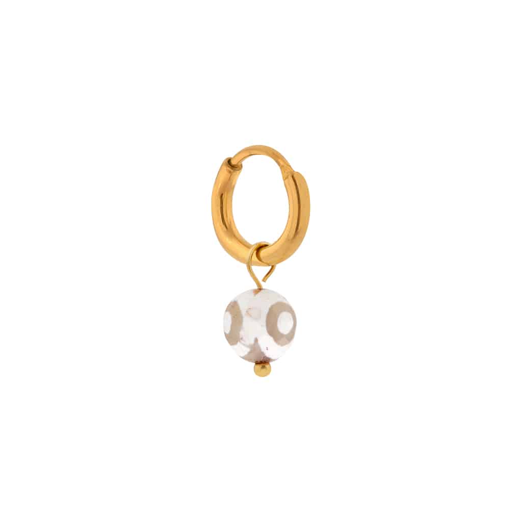 Pebble beach hoop gold