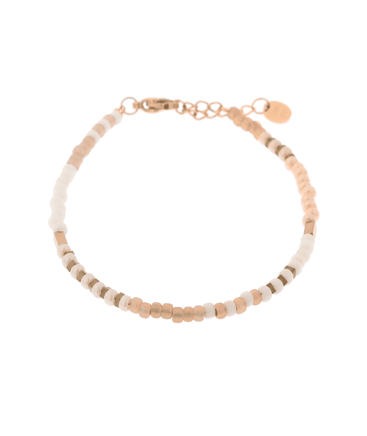 Perfect white bracelet gold