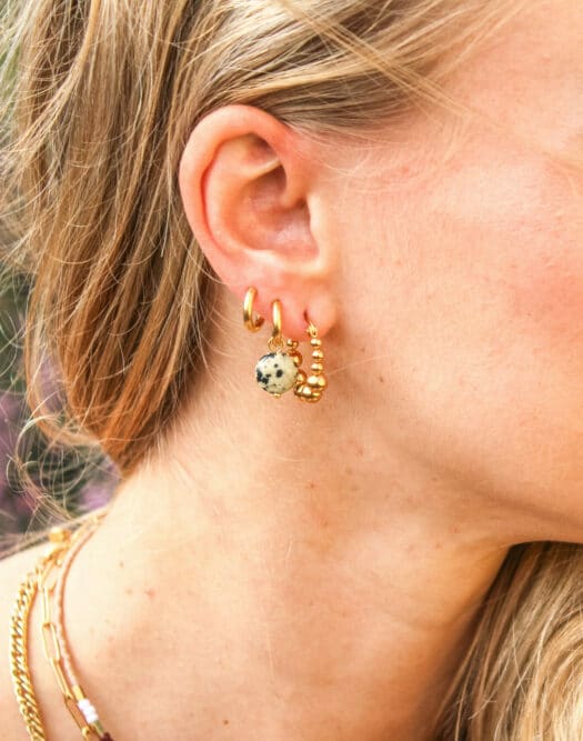 Plain hoop 12mm gold