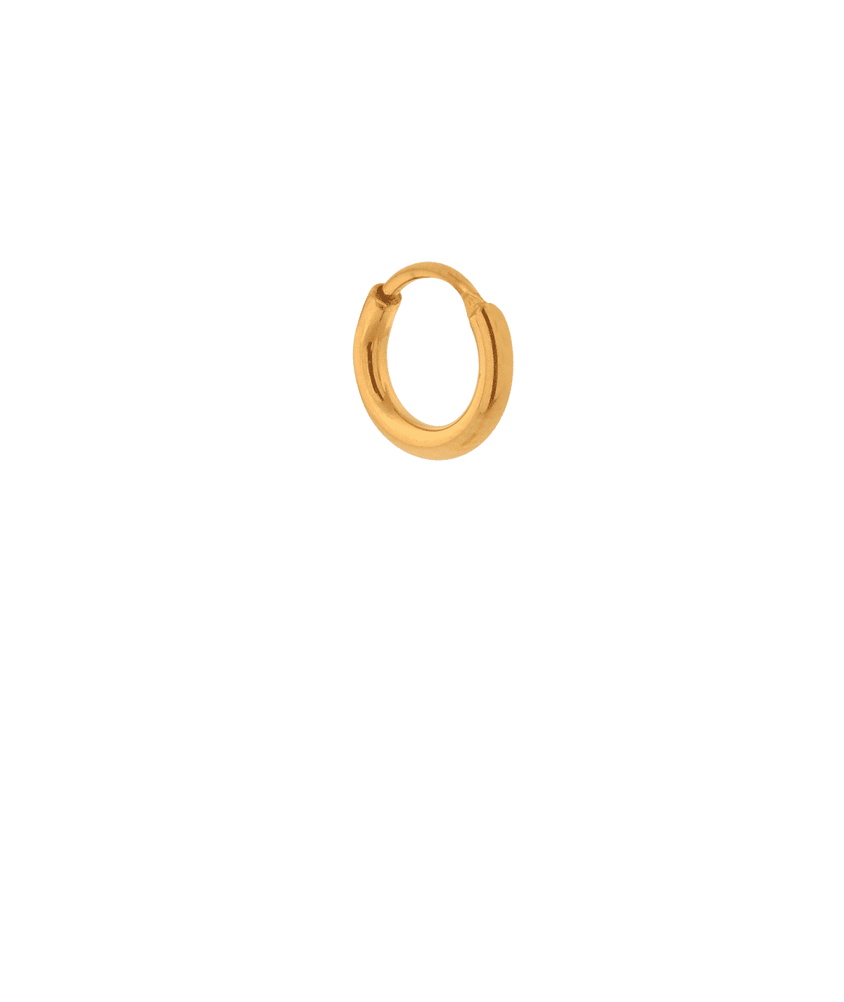 Plain hoop 12mm gold