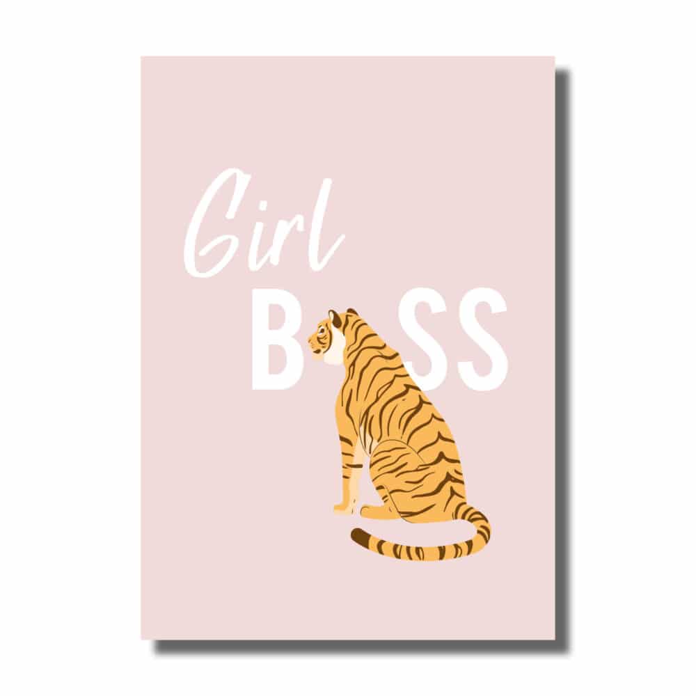 Postcard Girlboss