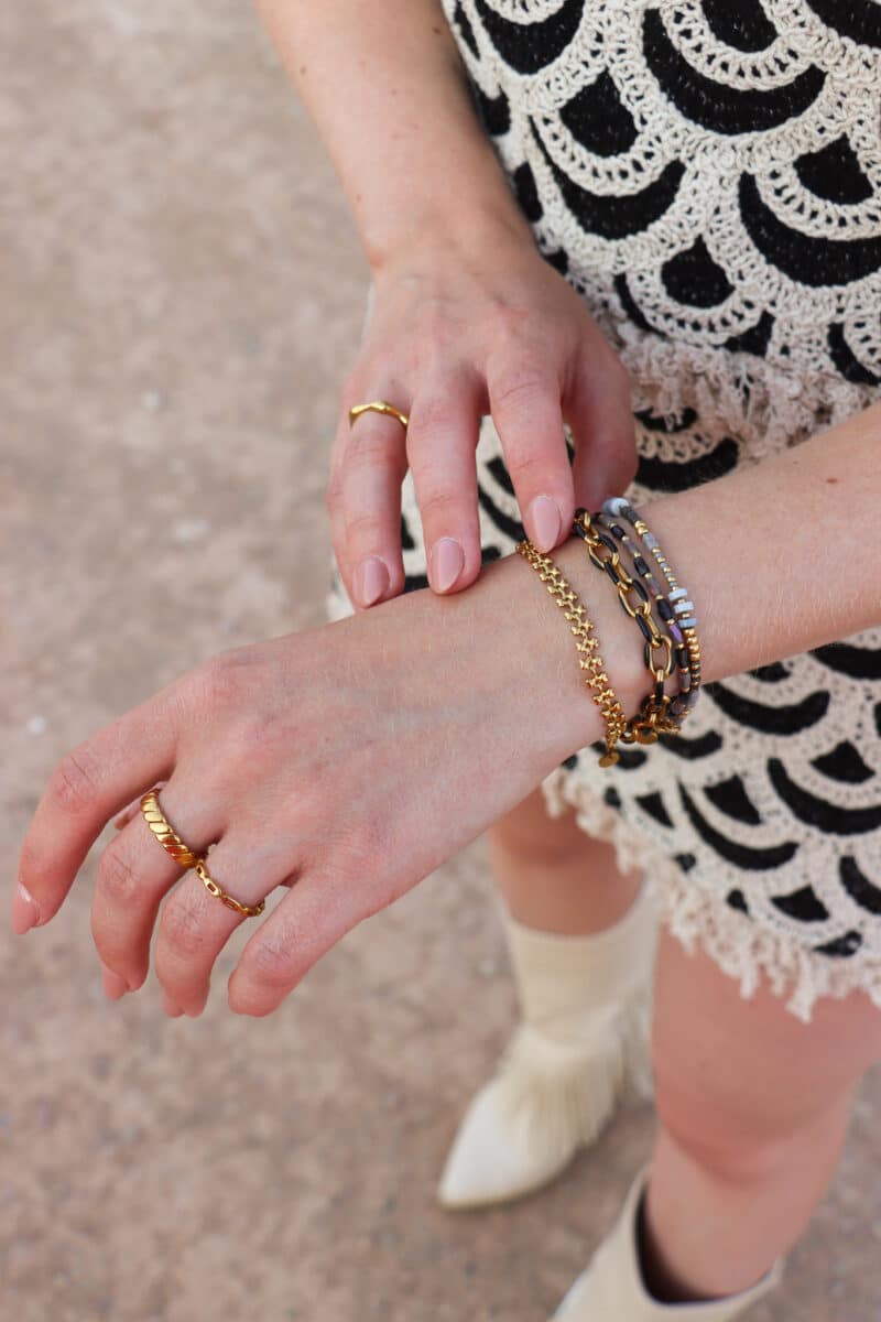 Radja bracelet gold