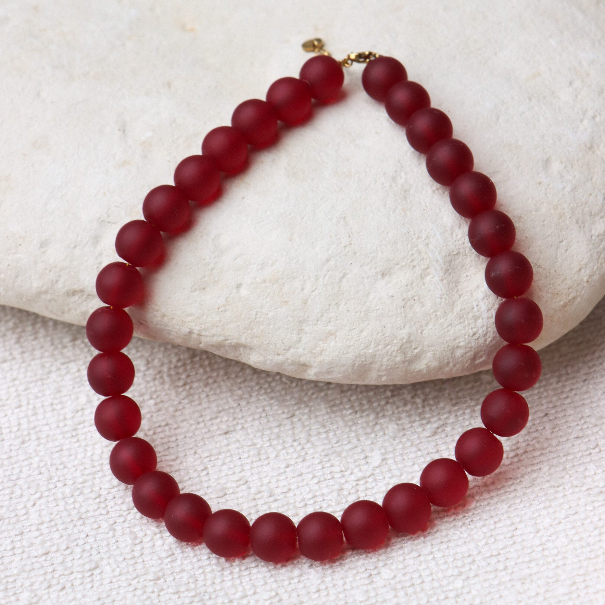 Rouge necklace gold