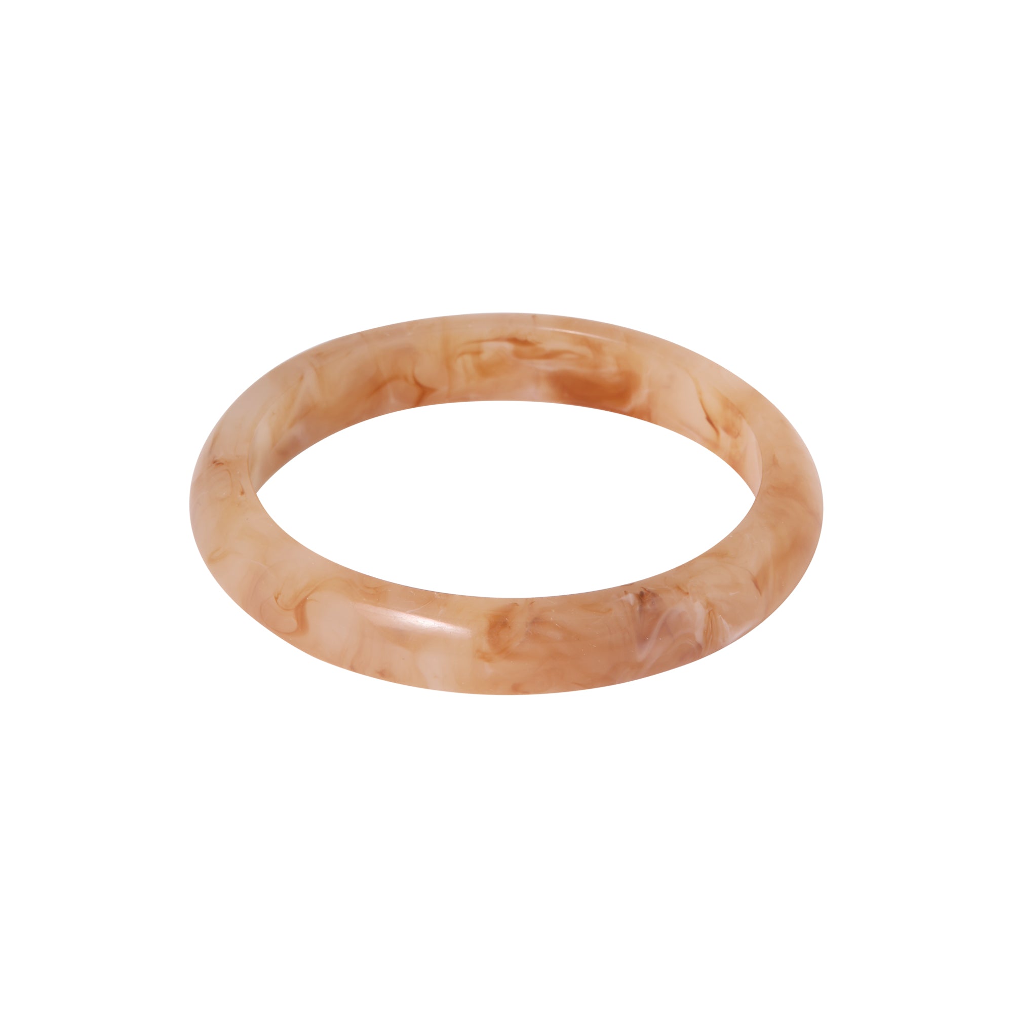 Round rock natural bangle