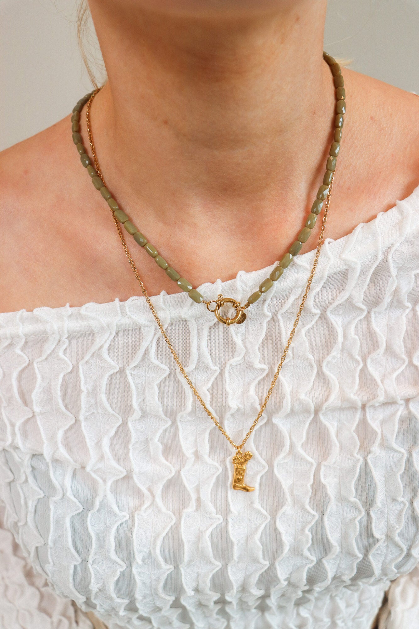 Saloon 2.0 necklace gold