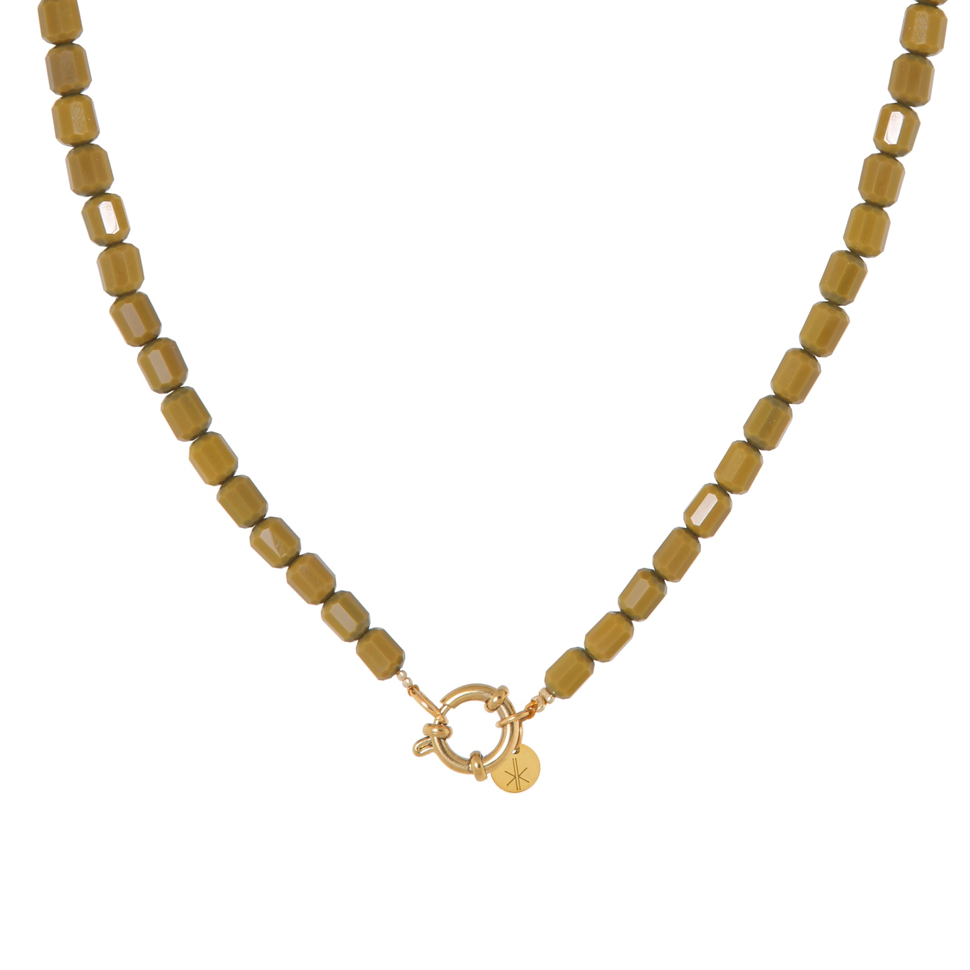 Saloon necklace gold