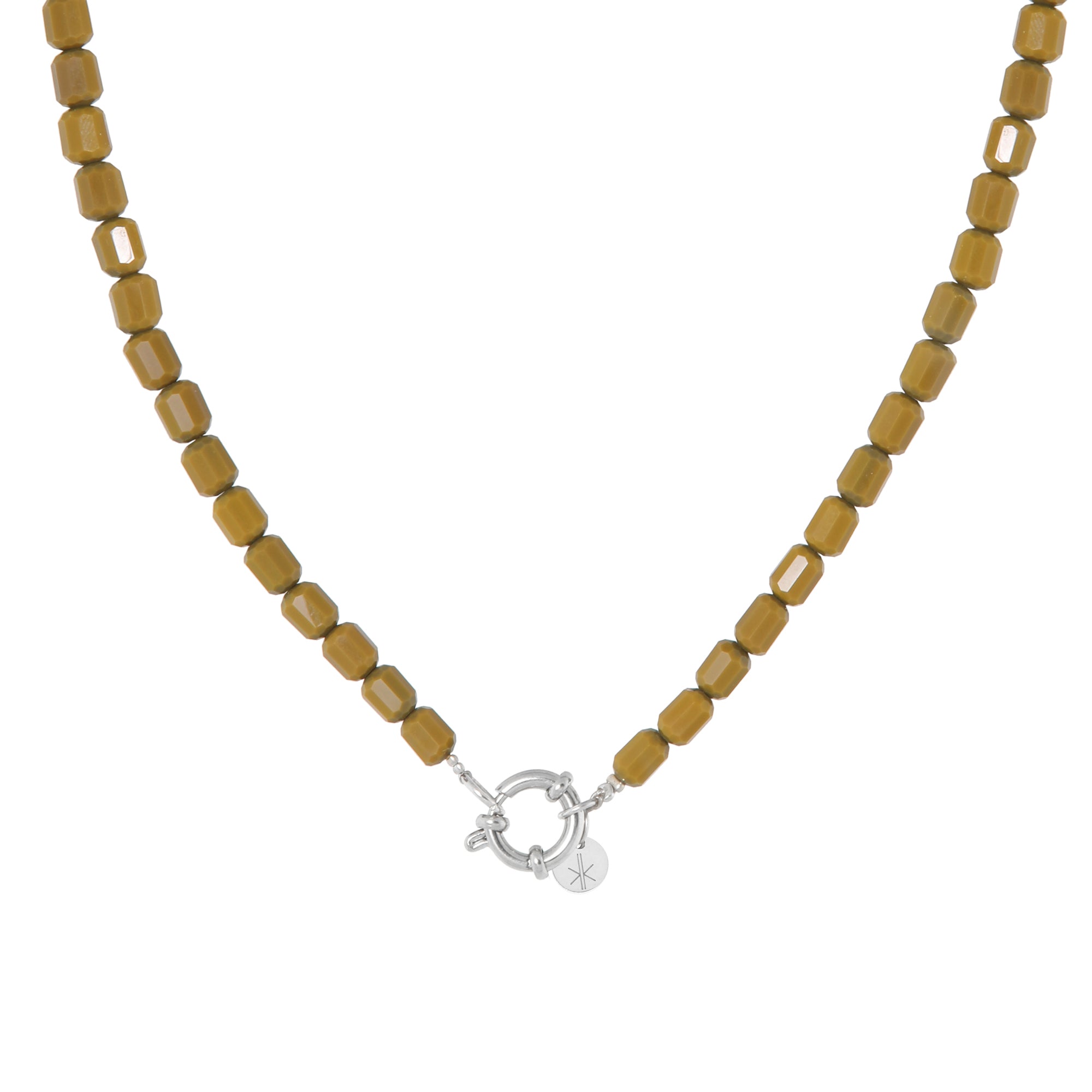 Saloon necklace silver