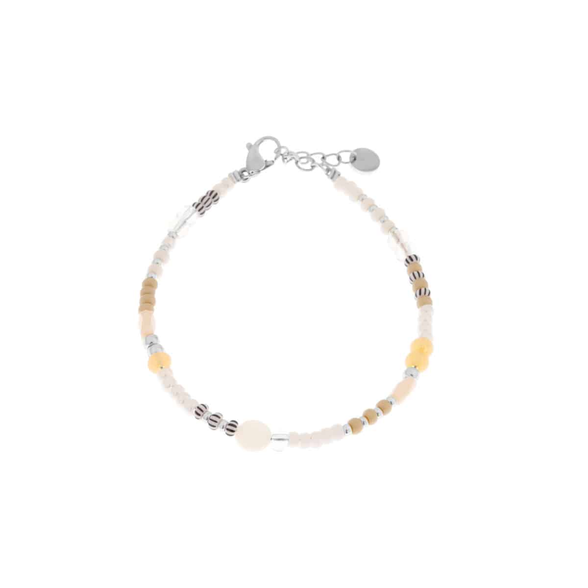 Sand sparkle bracelet silver