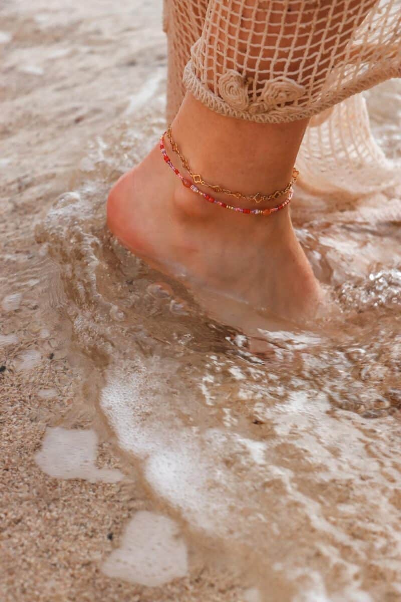 Sangria anklet gold