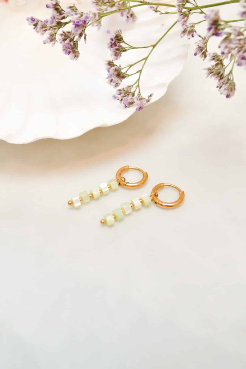 Seafoom hoop gold