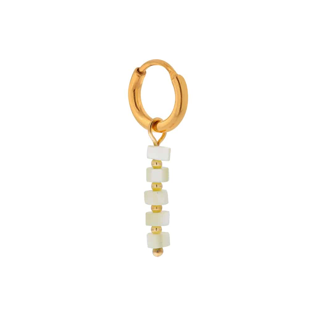 Seafoom hoop gold