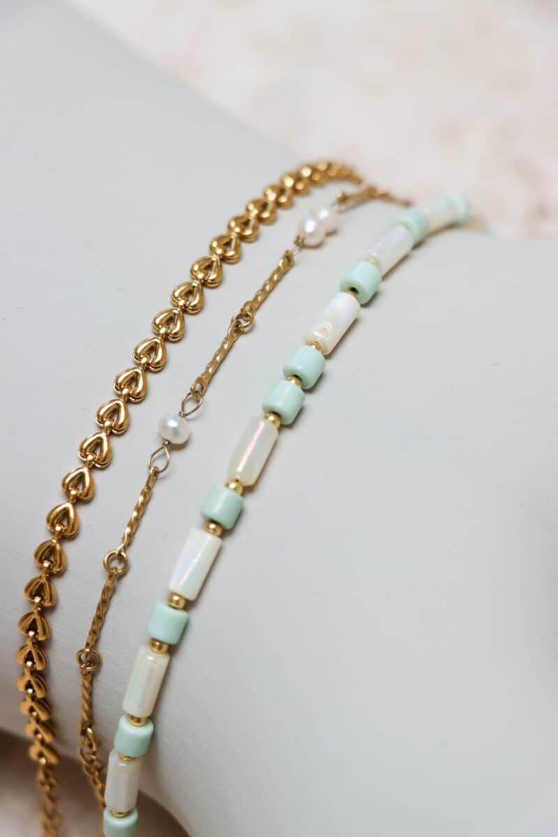Seagrass bracelet gold
