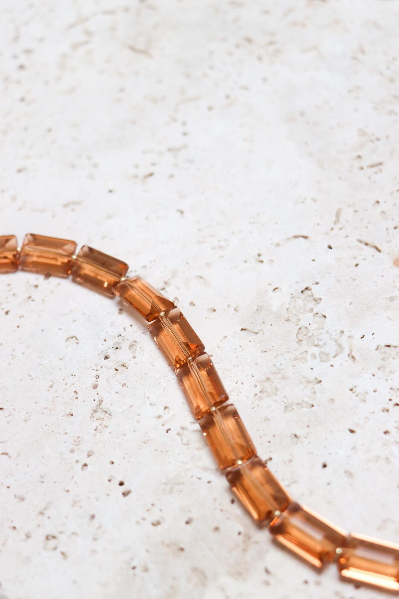 Shiny blush bracelet gold