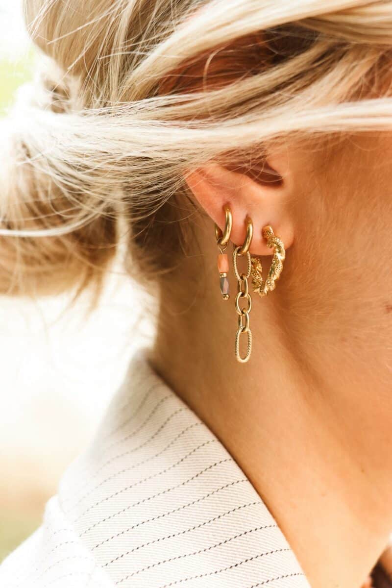 Sisi hoop gold