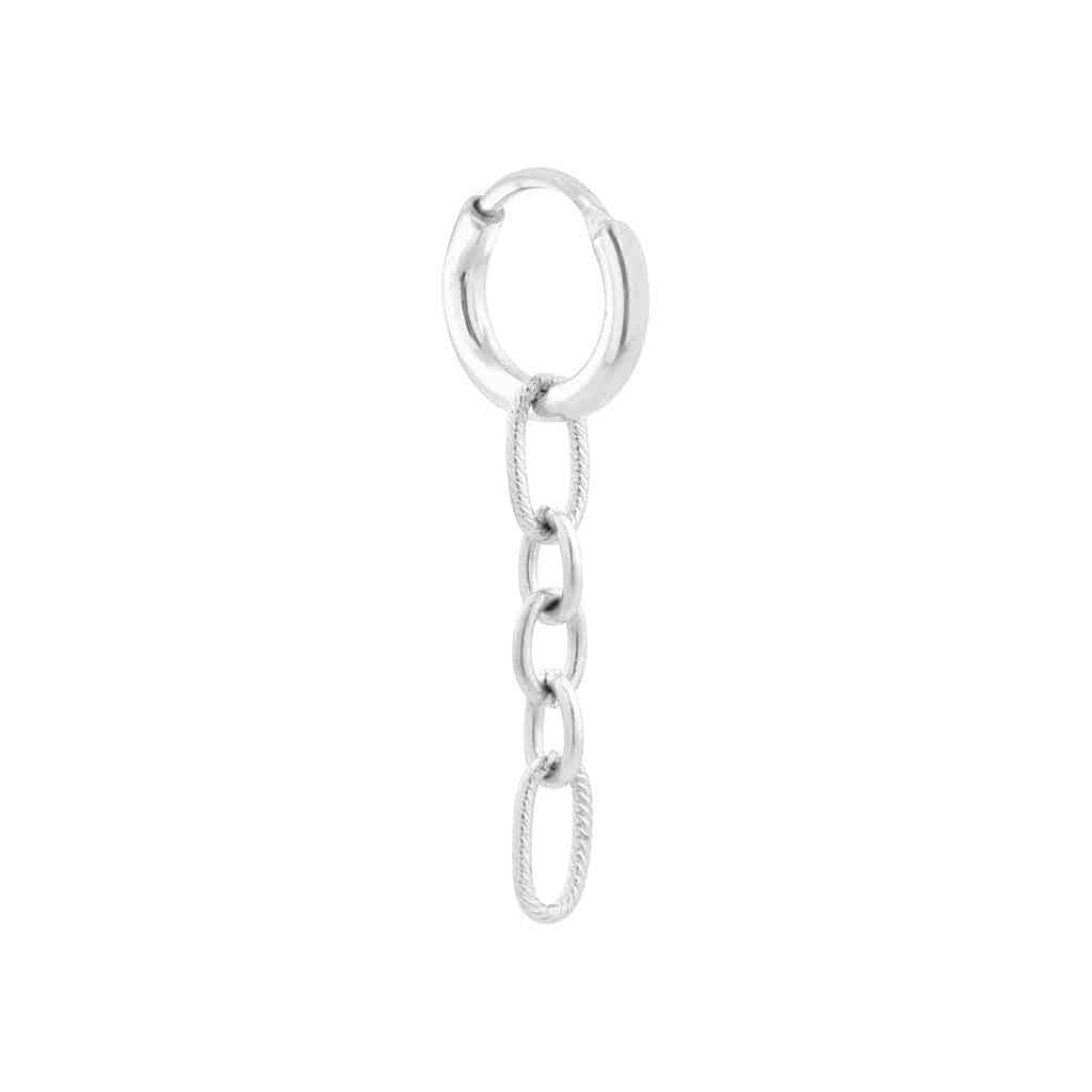 Sisi hoop silver