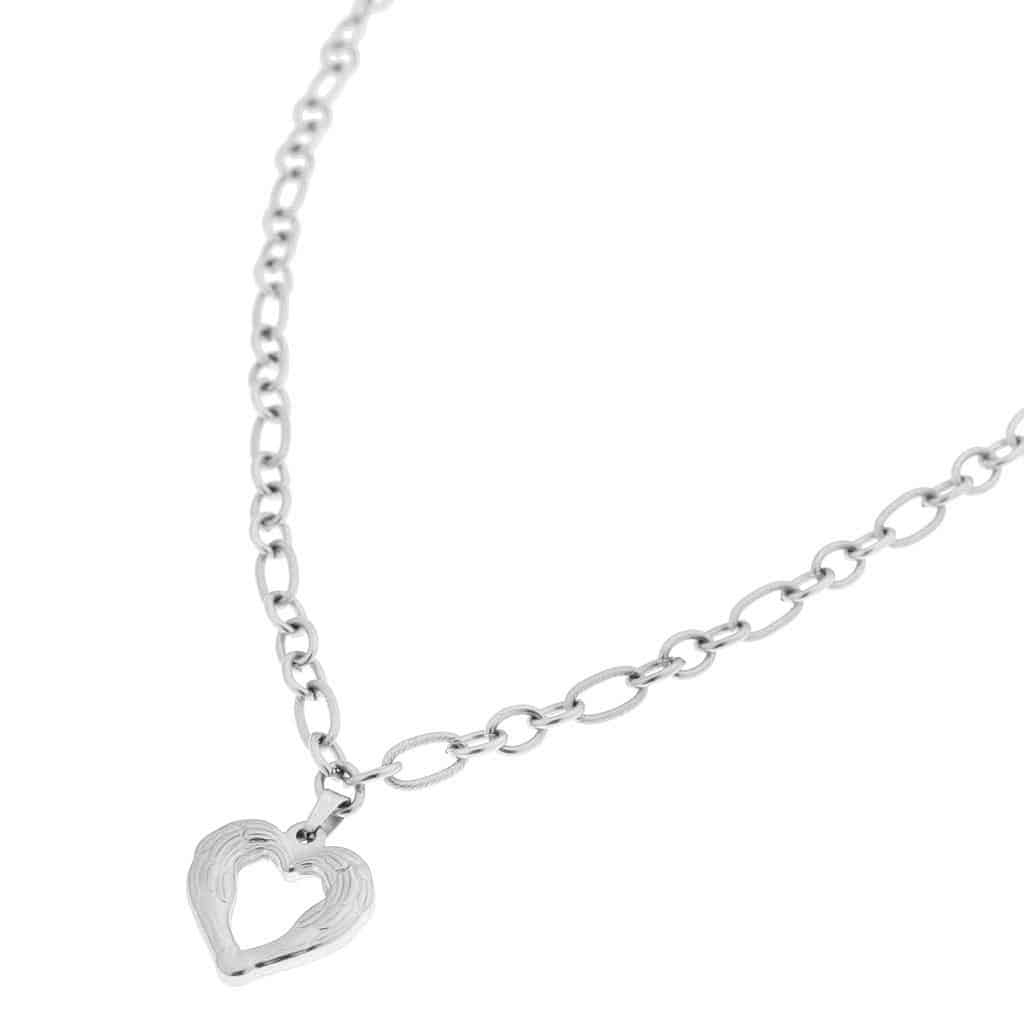Sisi necklace silver