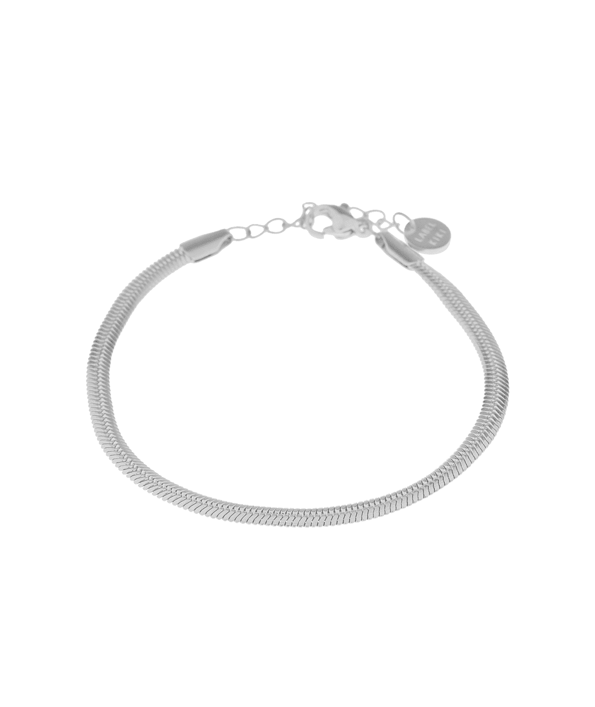 Smooth Snake Silver Bracelet
