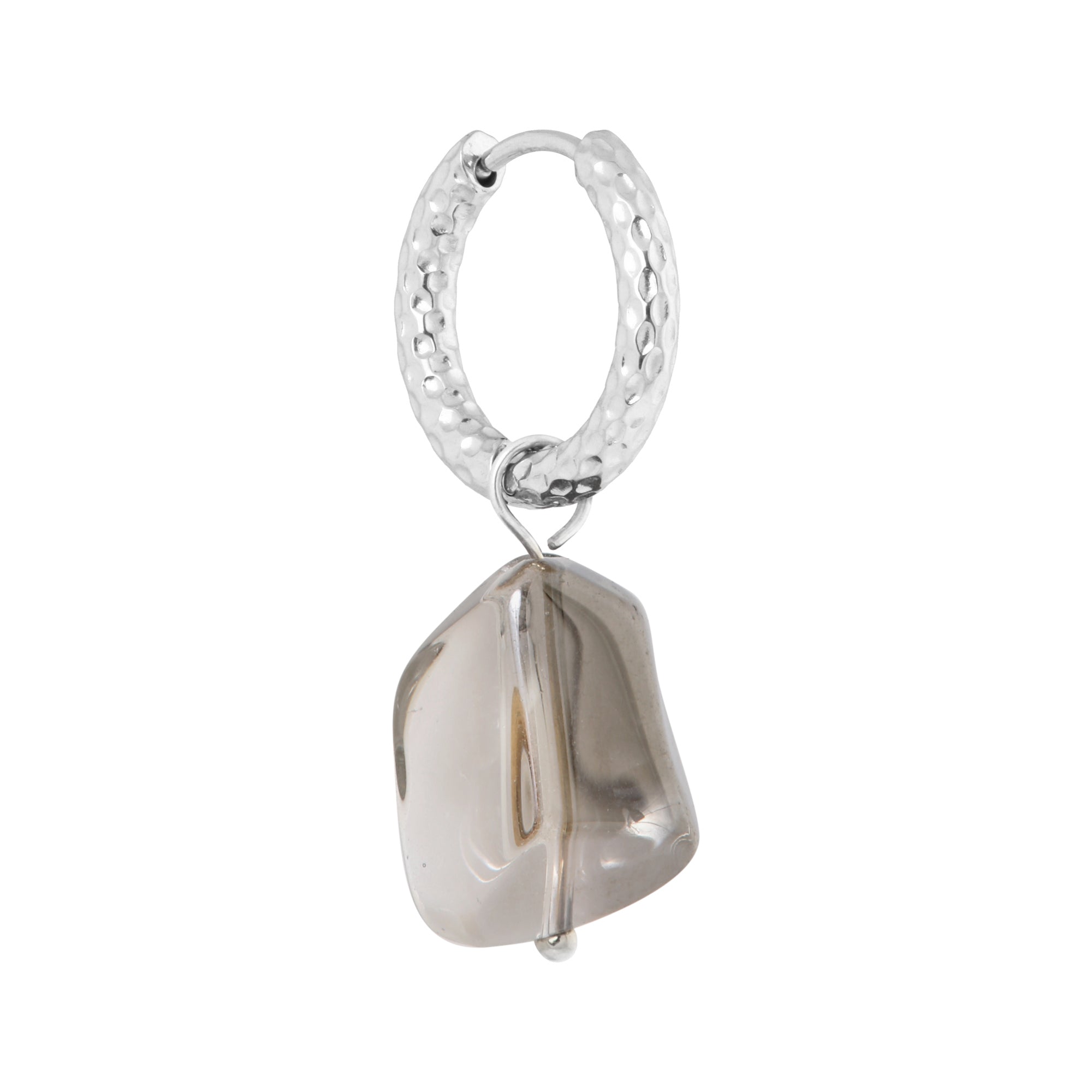 Sofia hoop silver