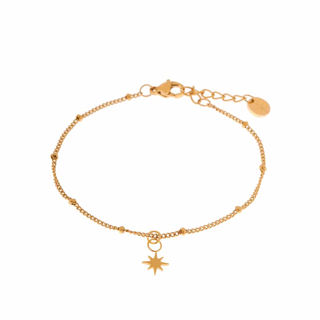 Star bracelet gold
