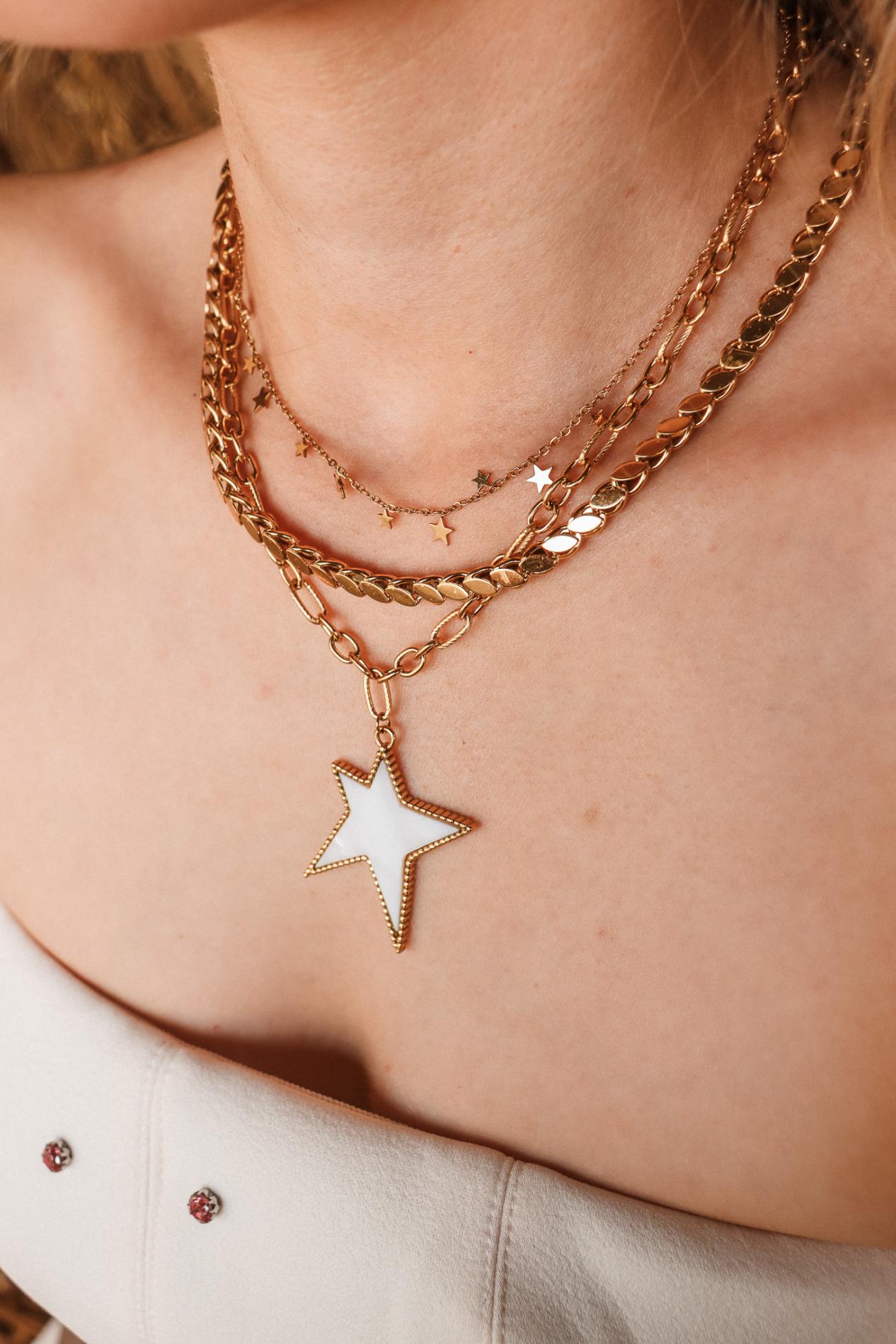 Starborn necklace gold