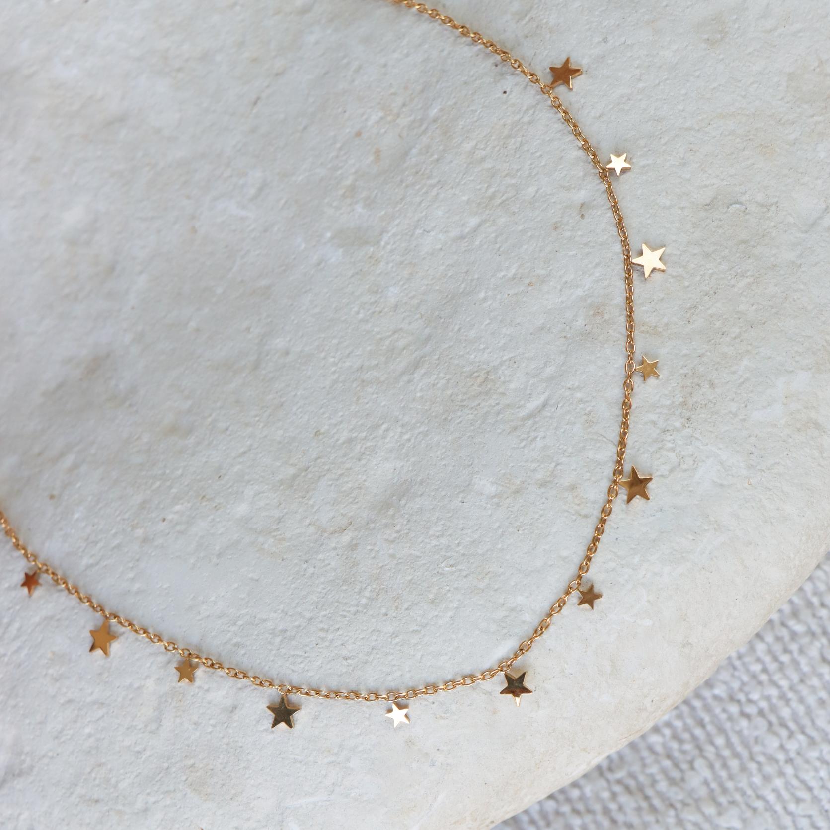Starborn necklace gold