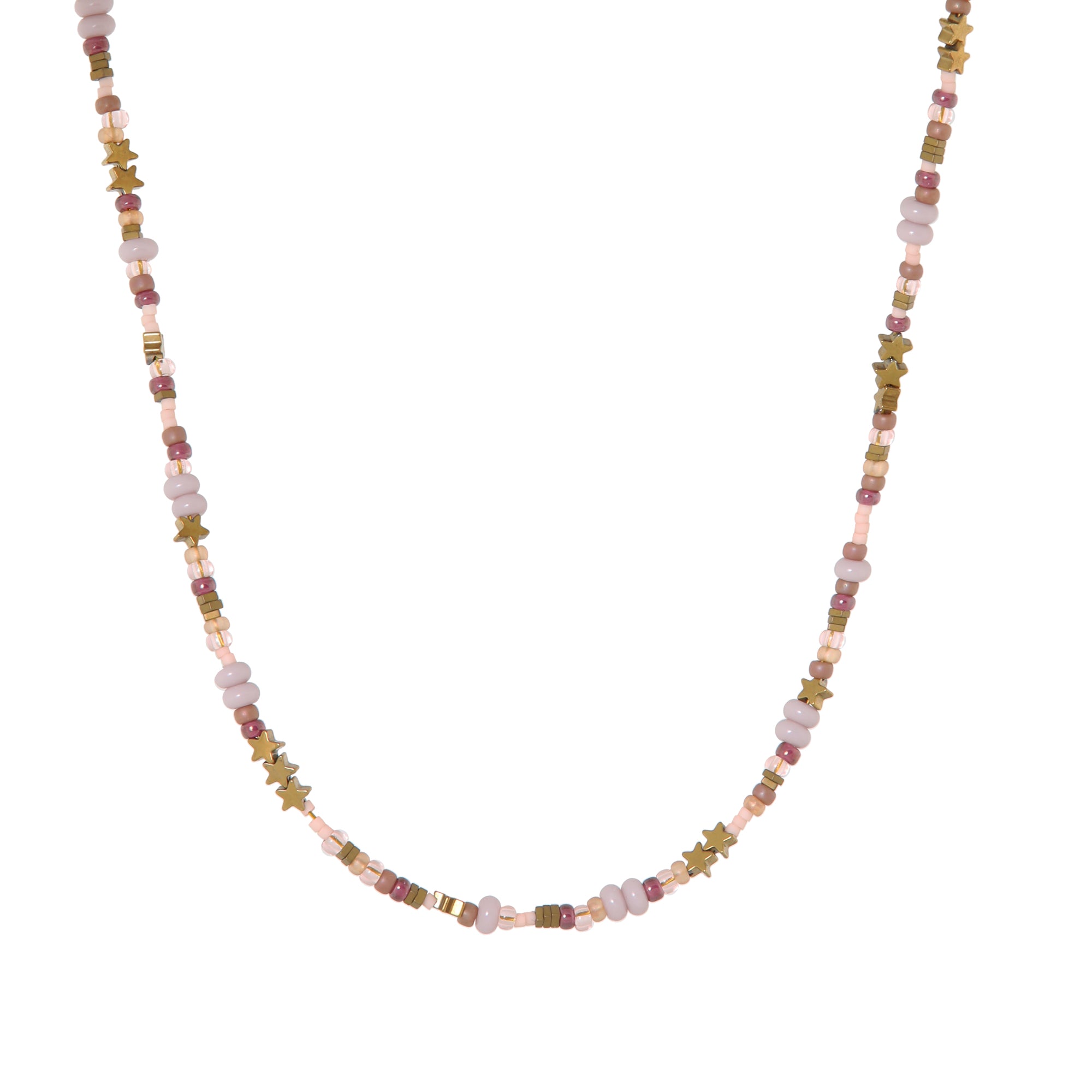 Starry necklace gold