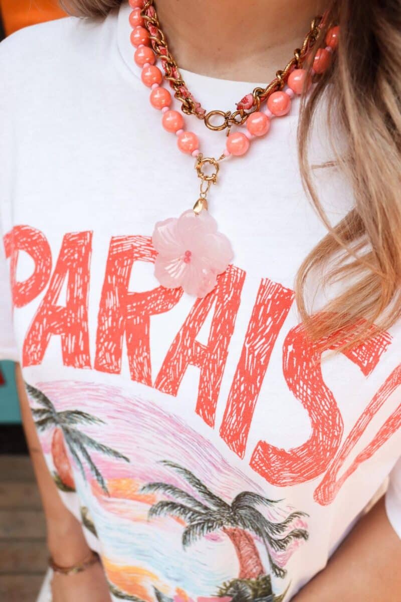 Sunset squeeze necklace gold