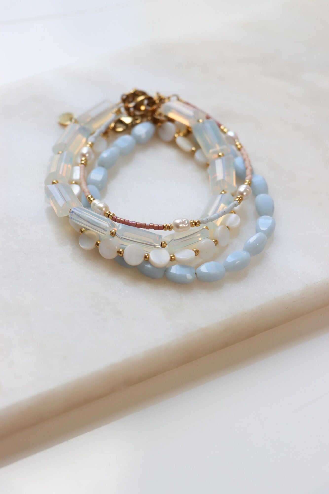 Super trouper bracelet gold