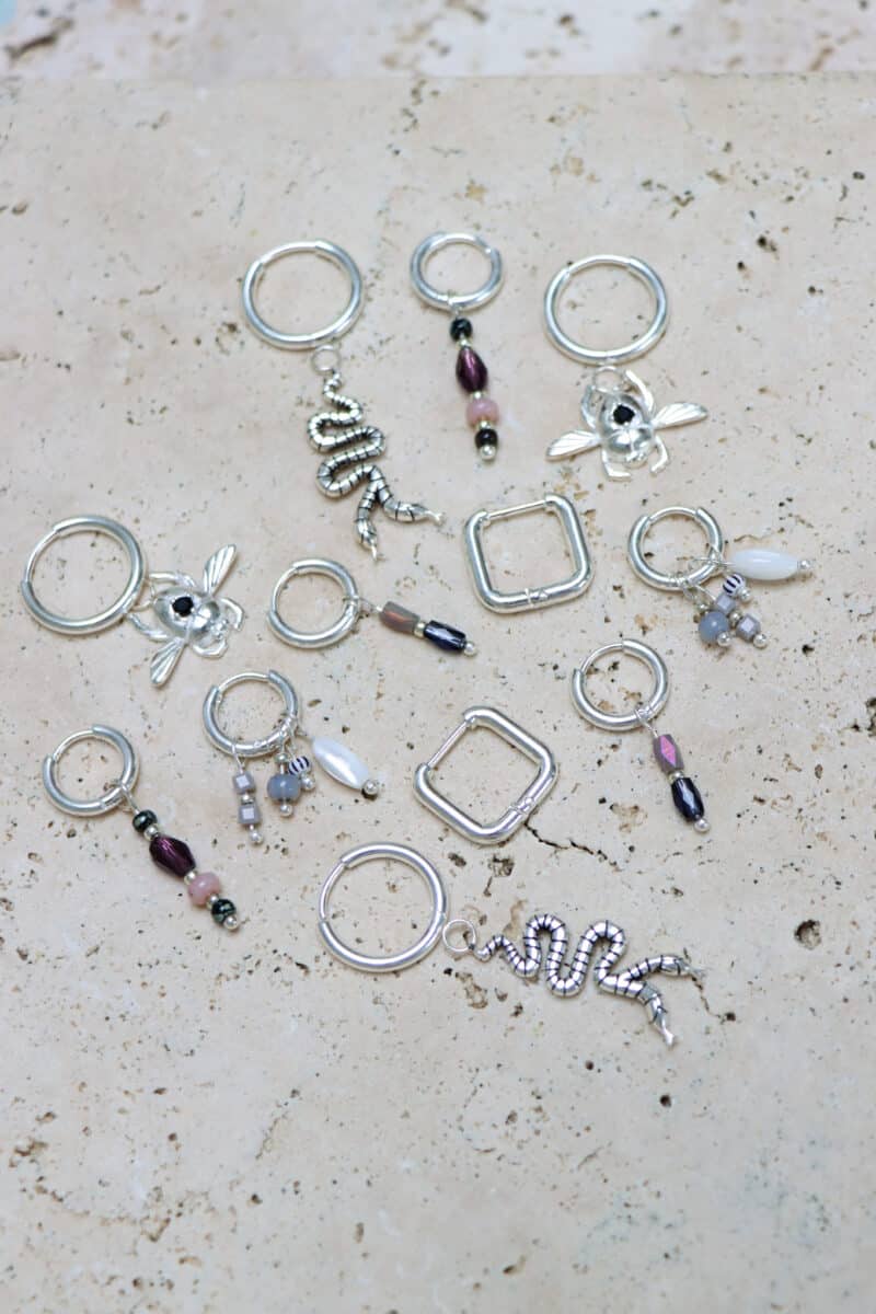 Terra grey hoop silver