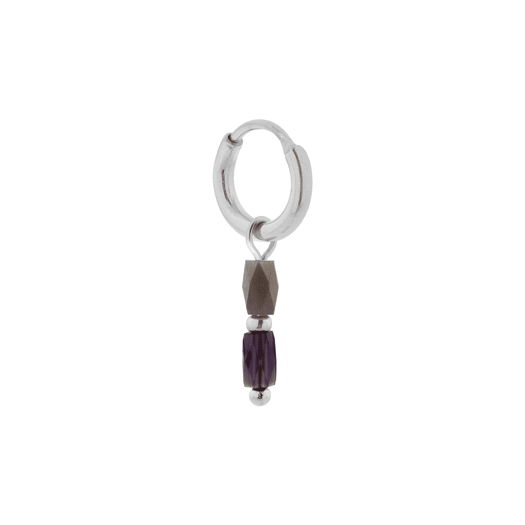 Terra grey hoop silver