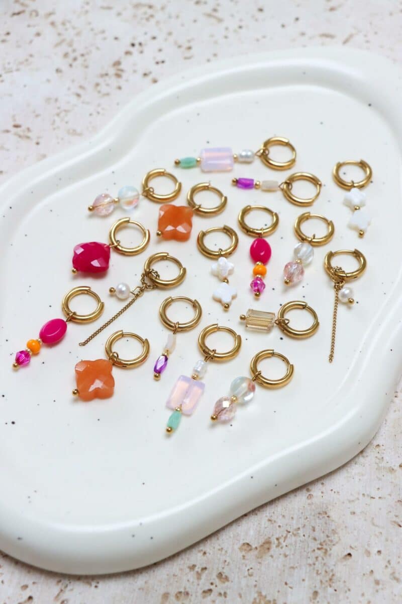 Terra purple hoop gold