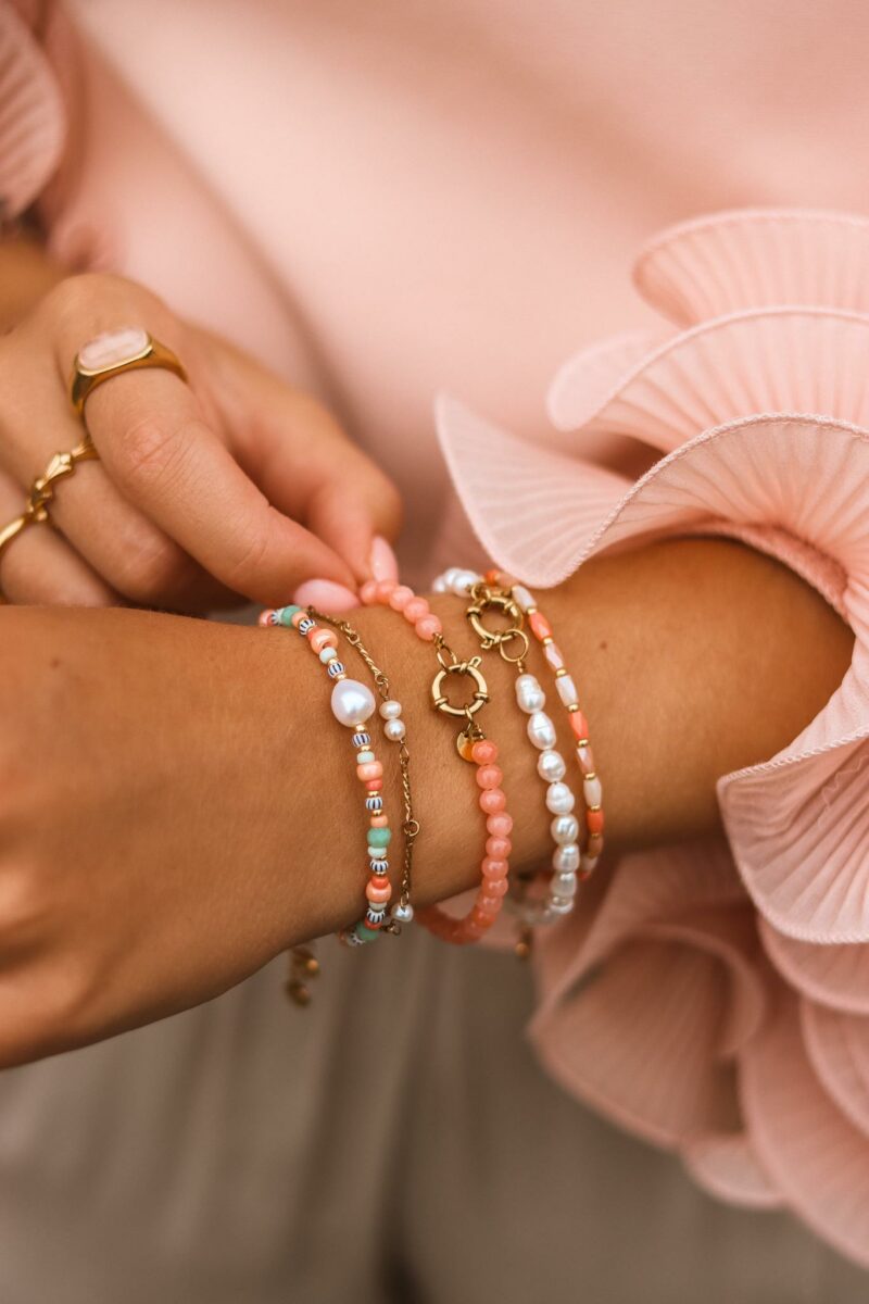 Totally pearl bracelet gold