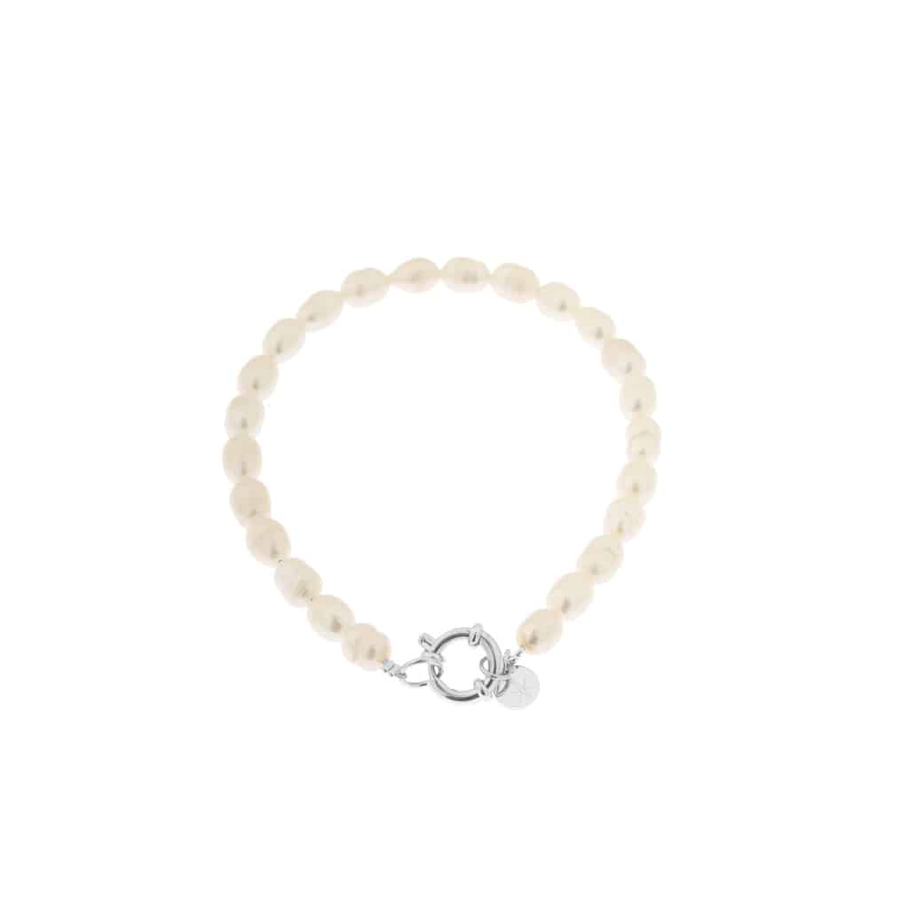 Totally pearl bracelet silver