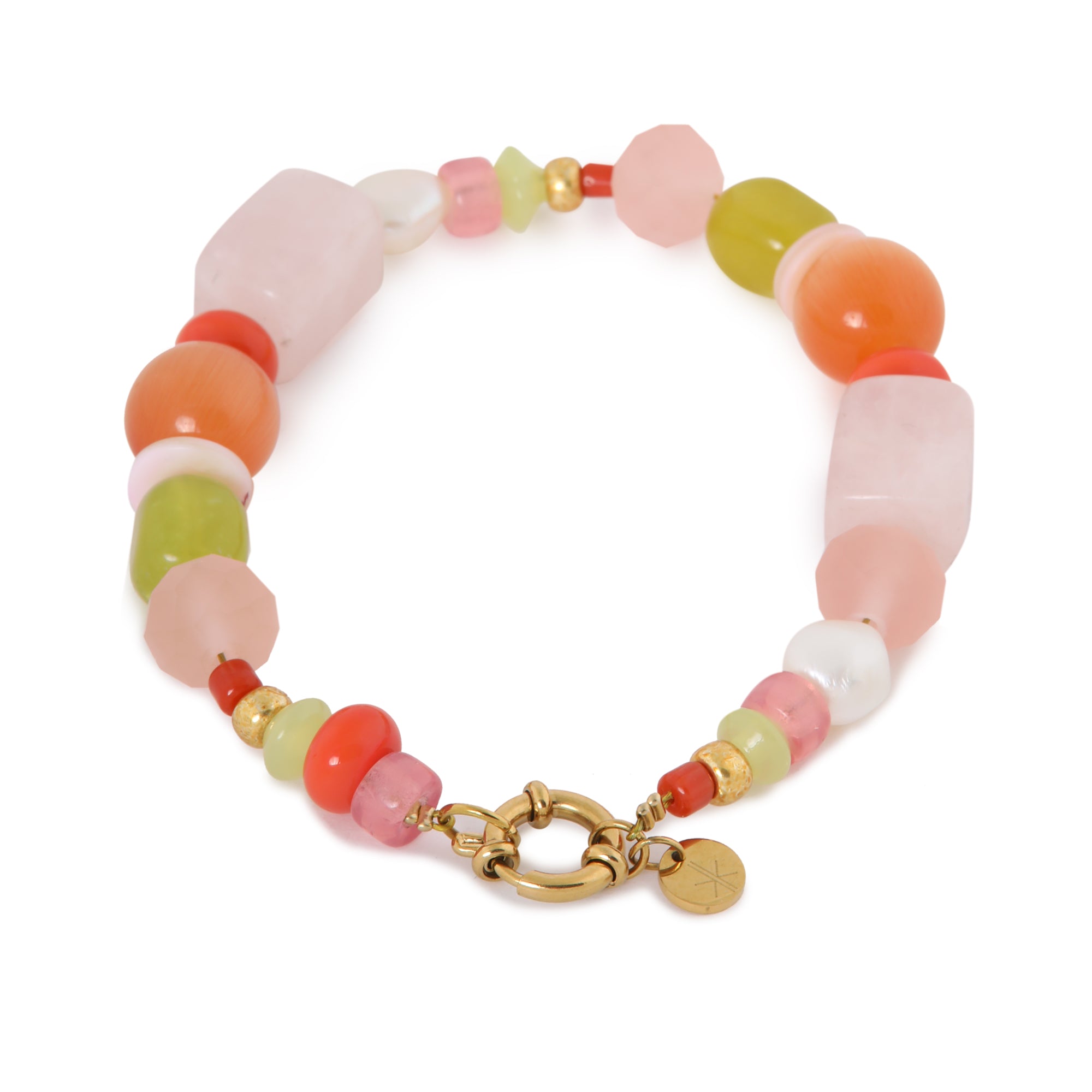 Tropical rush bracelet gold