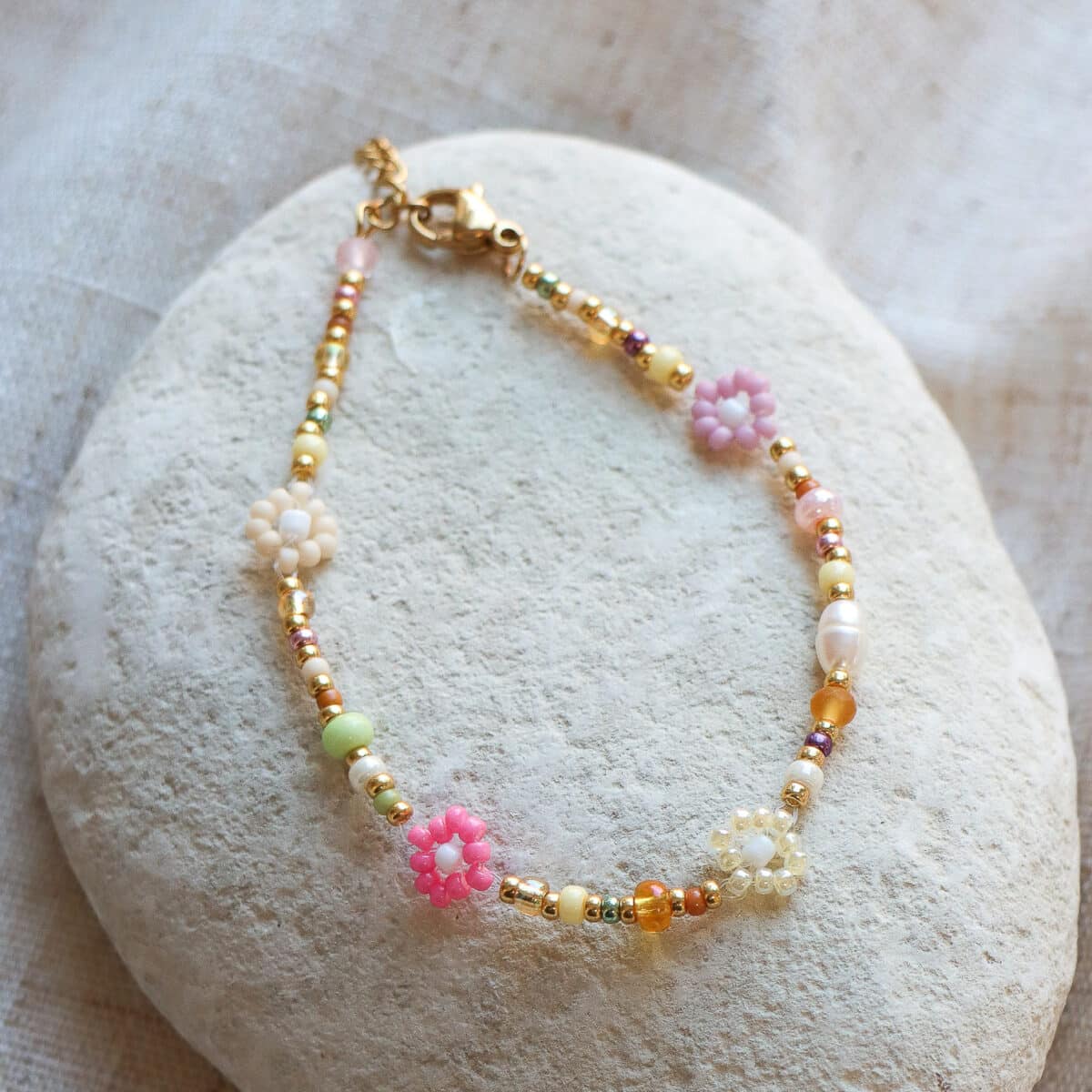 Tutti frutti bracelet gold