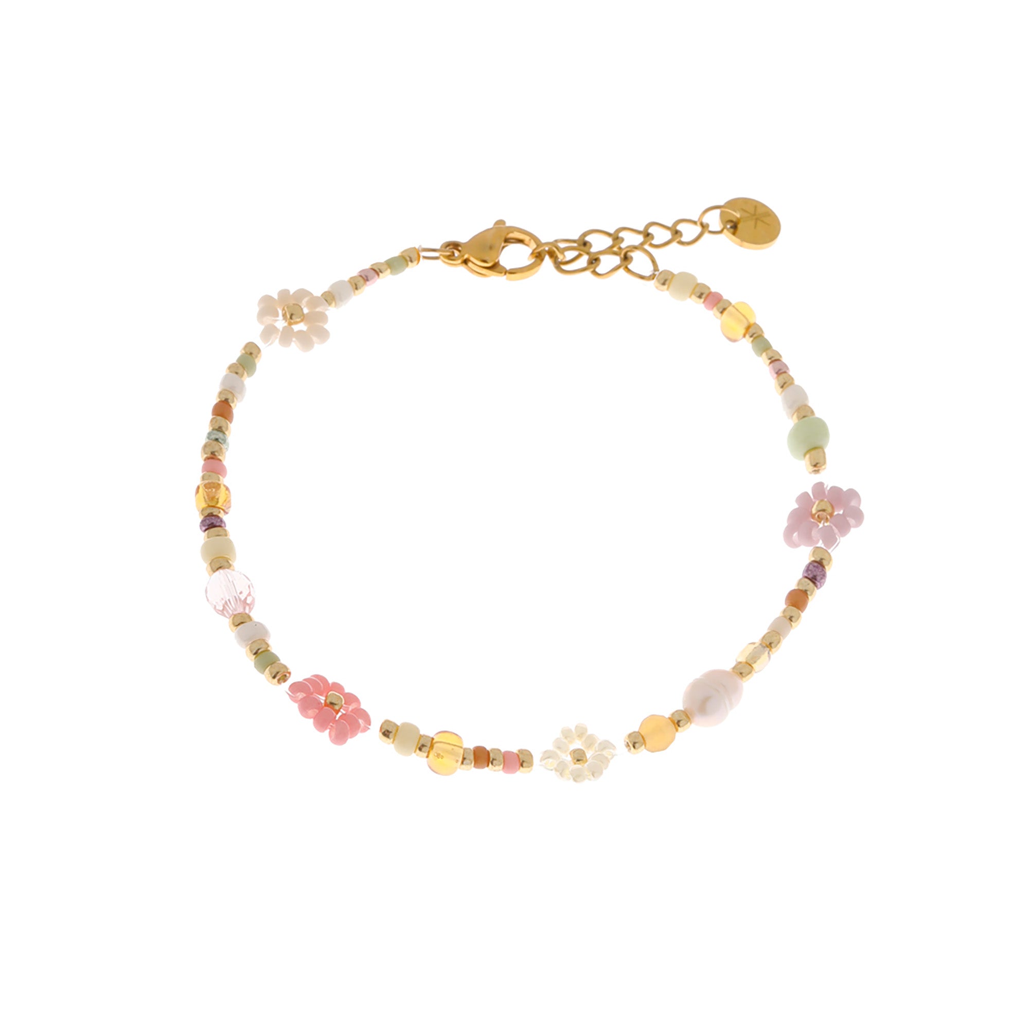 Tutti frutti bracelet gold