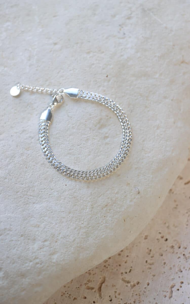 Twins bracelet silver