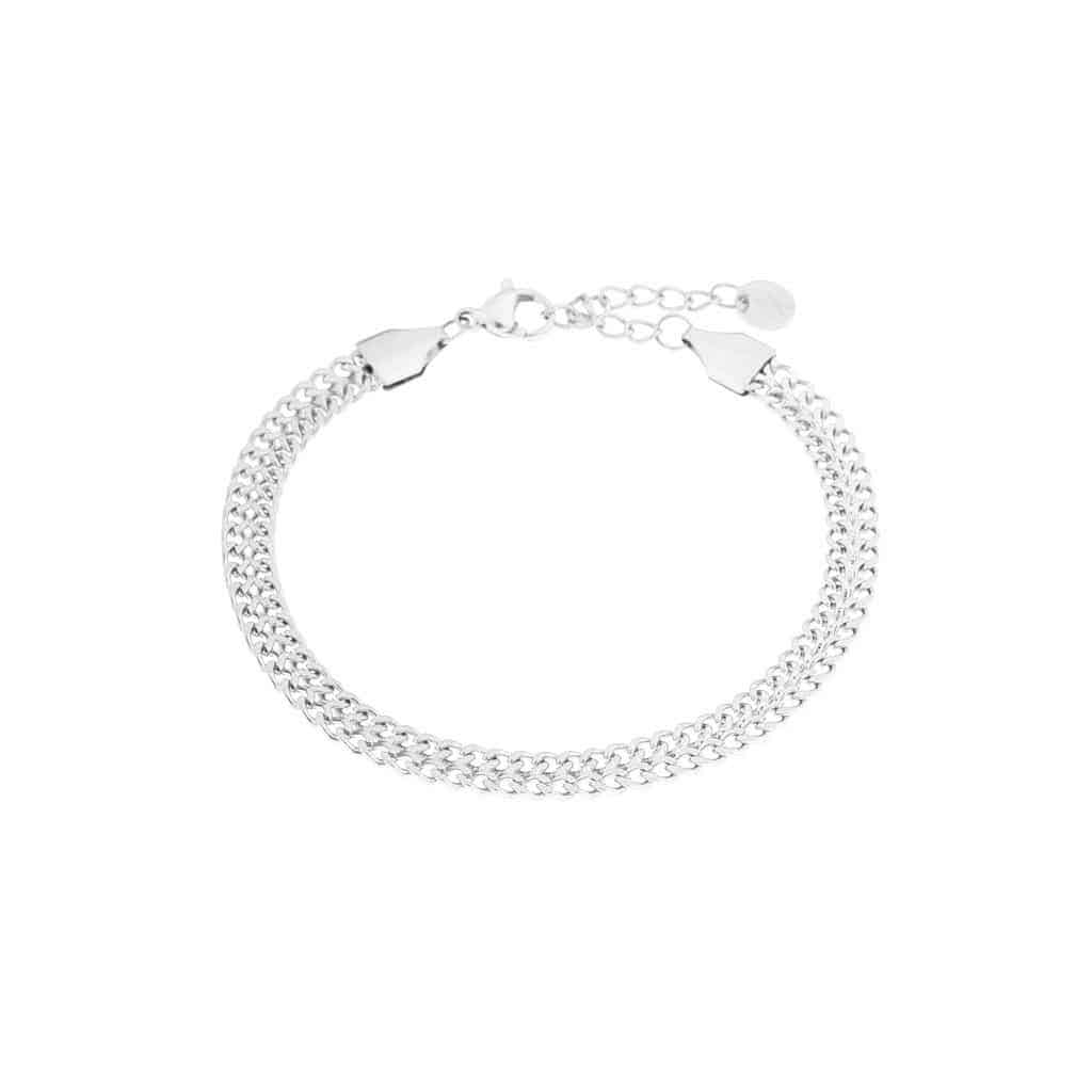Twins bracelet silver