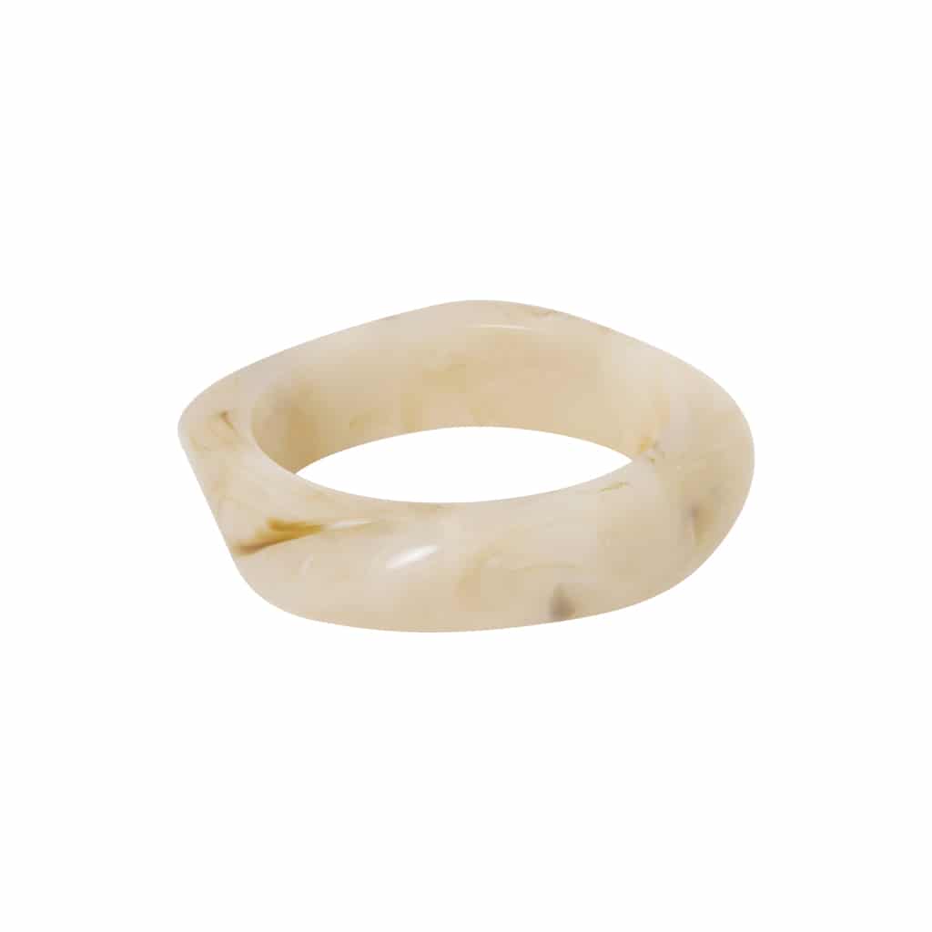 Vanilla rock bracelet