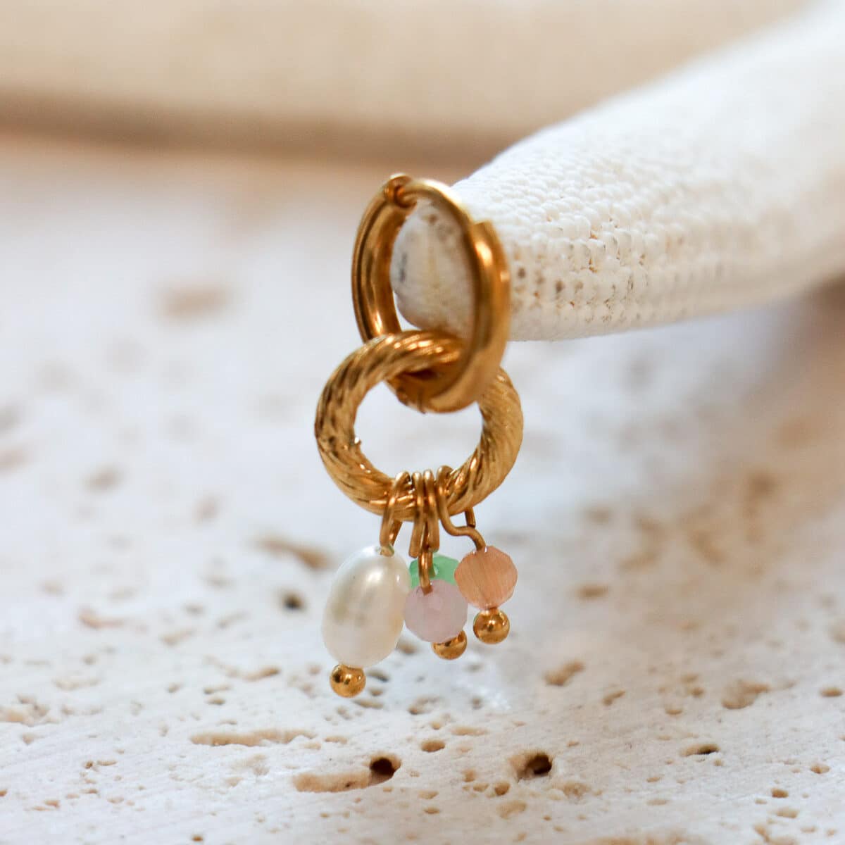 Viva colore hoop gold