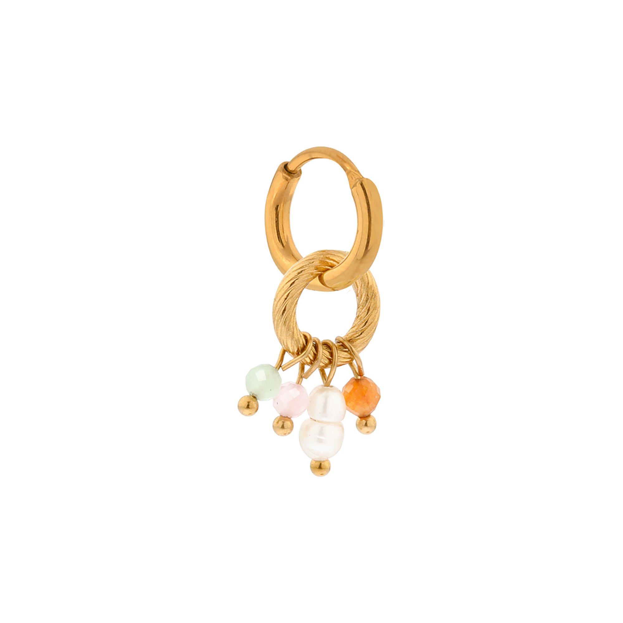 Viva colore hoop gold