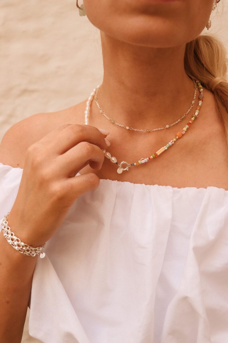 Viva necklace silver
