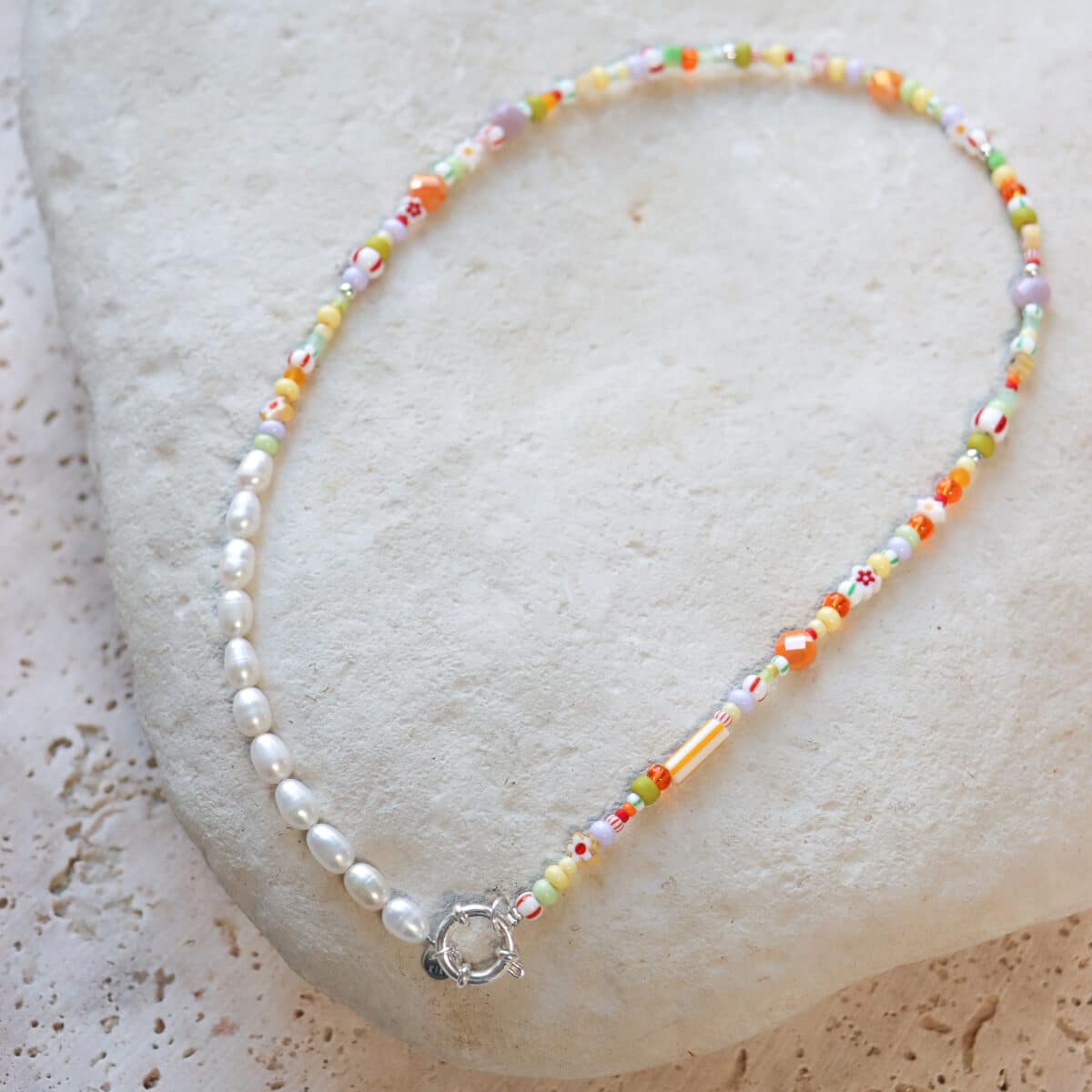 Viva necklace silver
