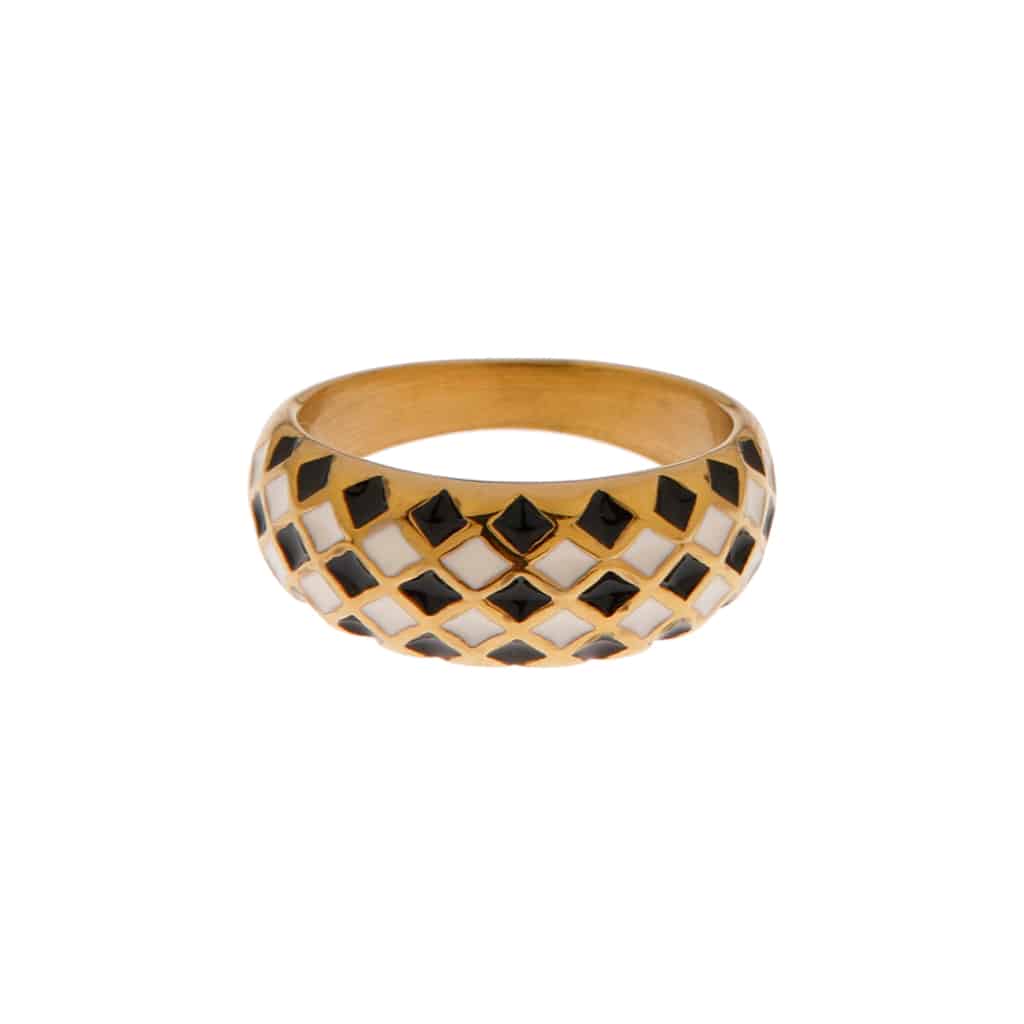 Wiggle ring gold