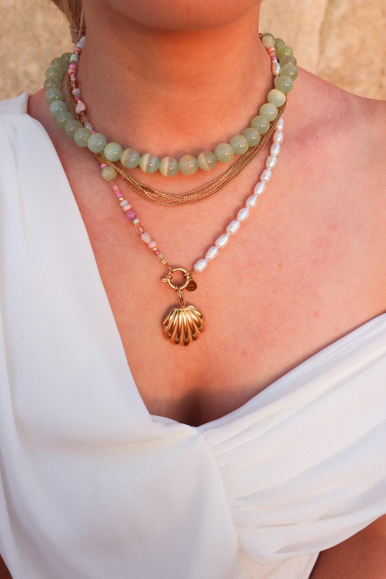 Zaya necklace gold