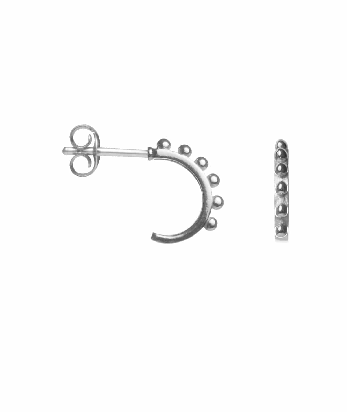 Lots Of Dots Earring Silver