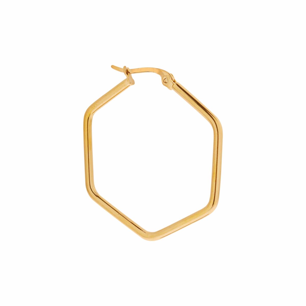 55.1-label-kiki-hoop-earring-oorbel-stainless-steel-goud-large-hexagon