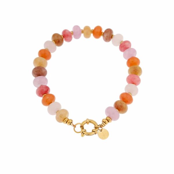 Jade steen armband kleur