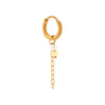 Chain yellow hoop gold